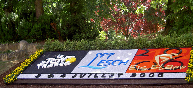 Wappen für die Tour de France